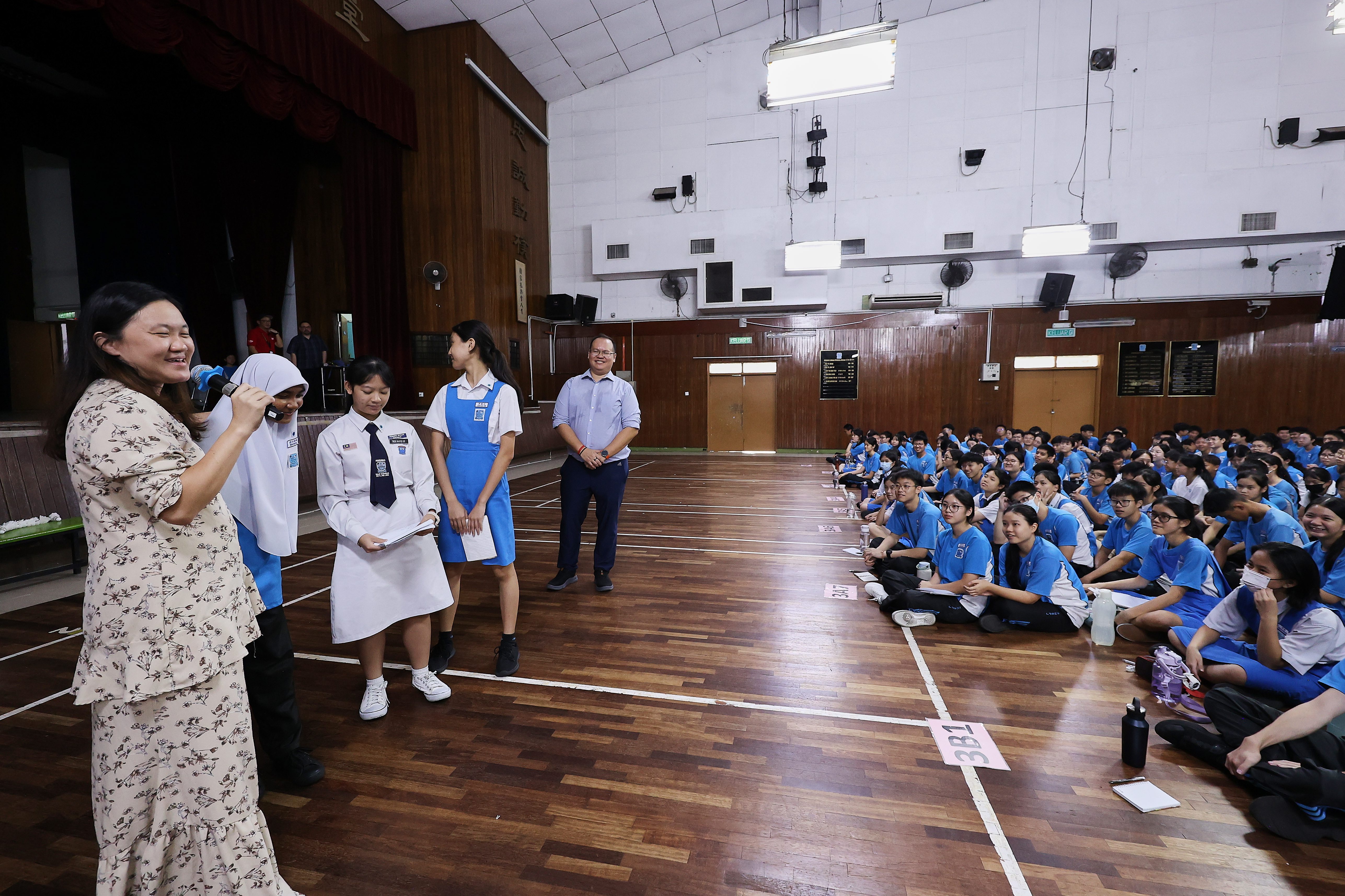 Catholic High School media literacy workshop