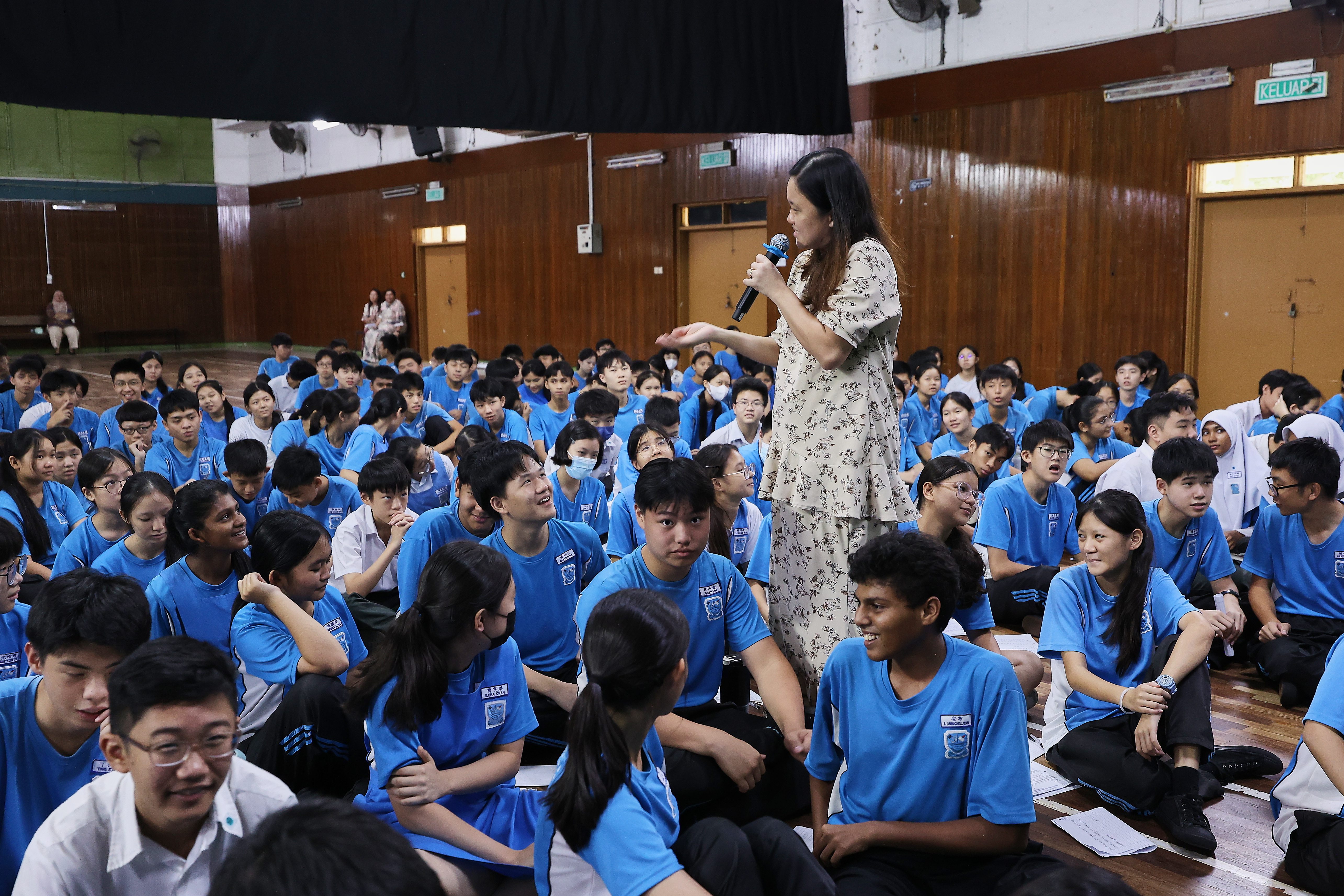 Catholic High School media literacy workshop