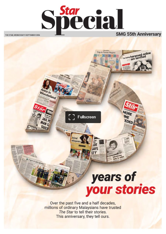 55 Years Of Your Stories special pullout cover