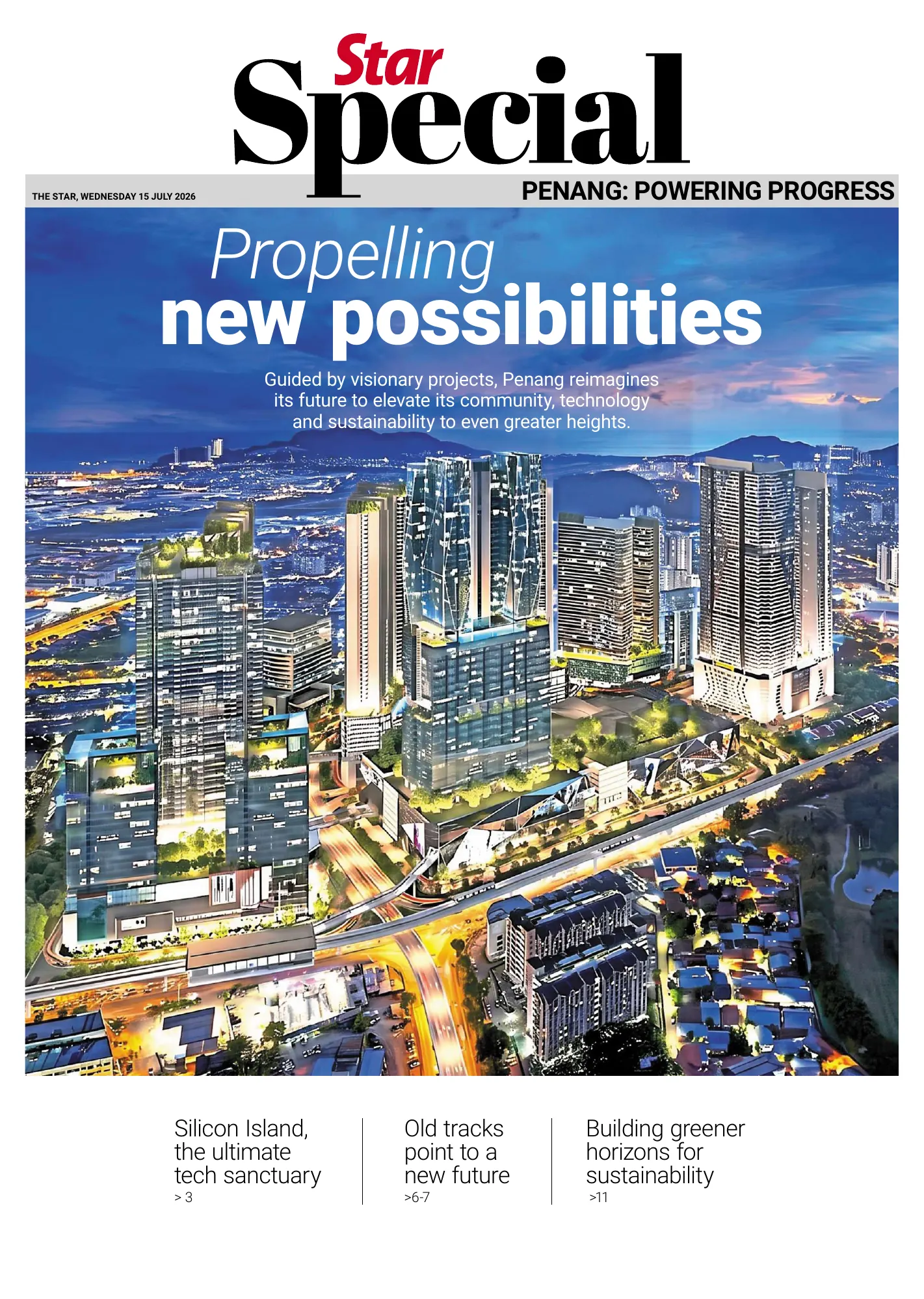 Penang: Powering Progress special pullout cover